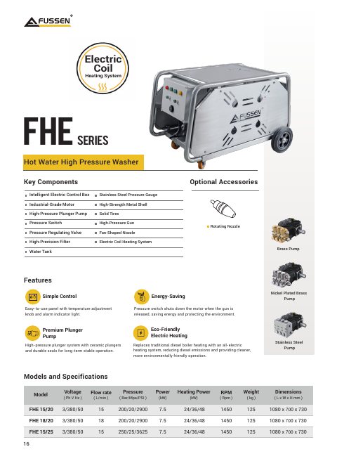FHE Series datasheet