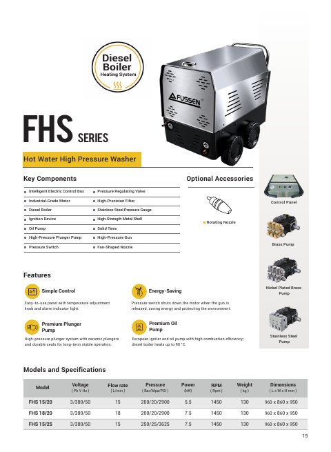 FHS Series datasheet