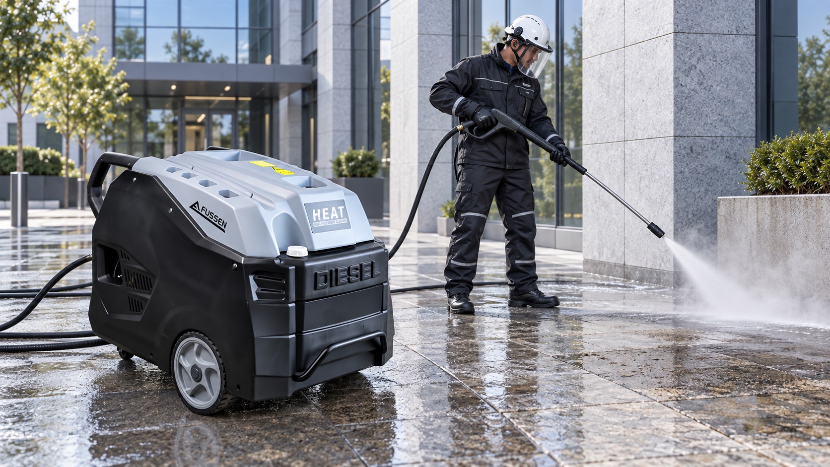 Property & Building Maintenance – Fussen high pressure washer