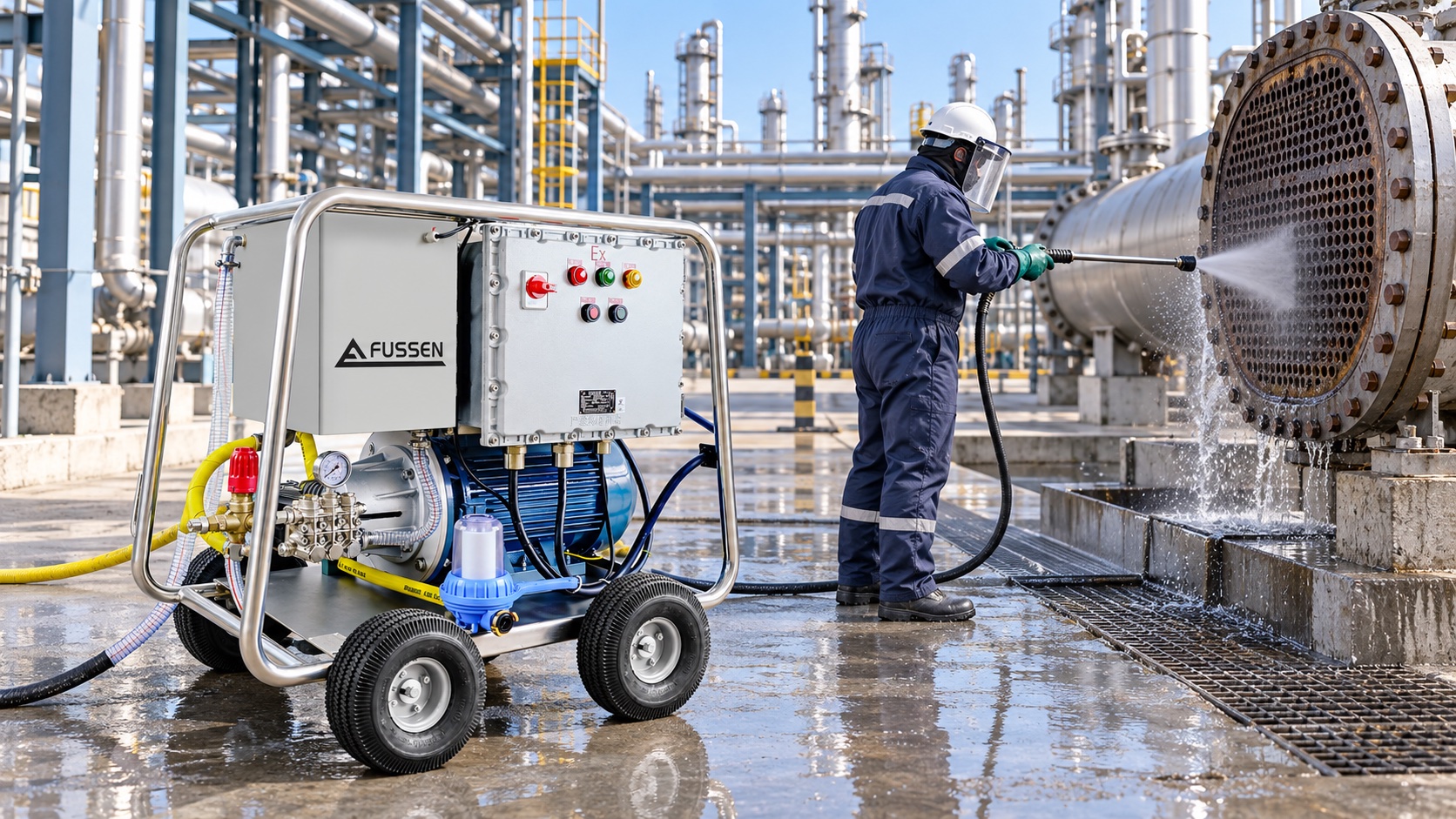 Petrochemical & Offshore – Fussen high pressure washer