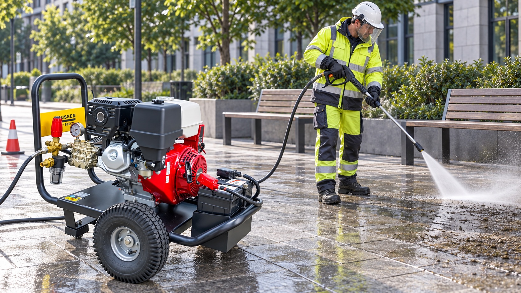 Road & Municipal Cleaning – Fussen high pressure washer