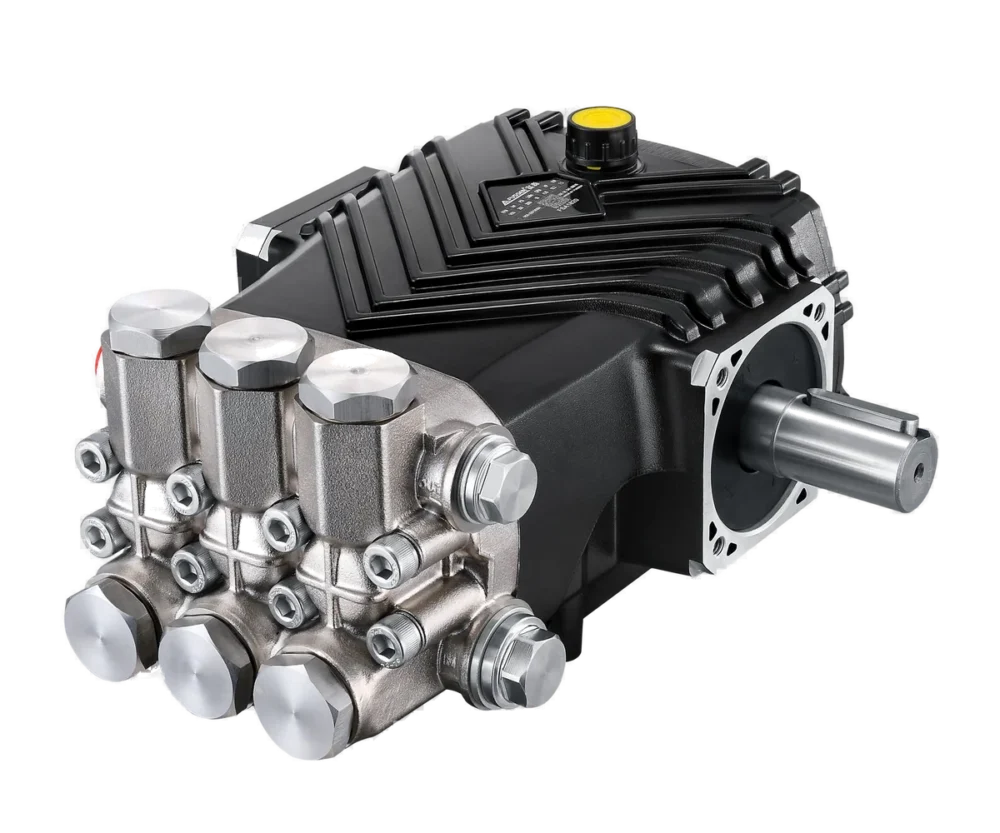 Fussen FAN nickel-plated brass plunger pump