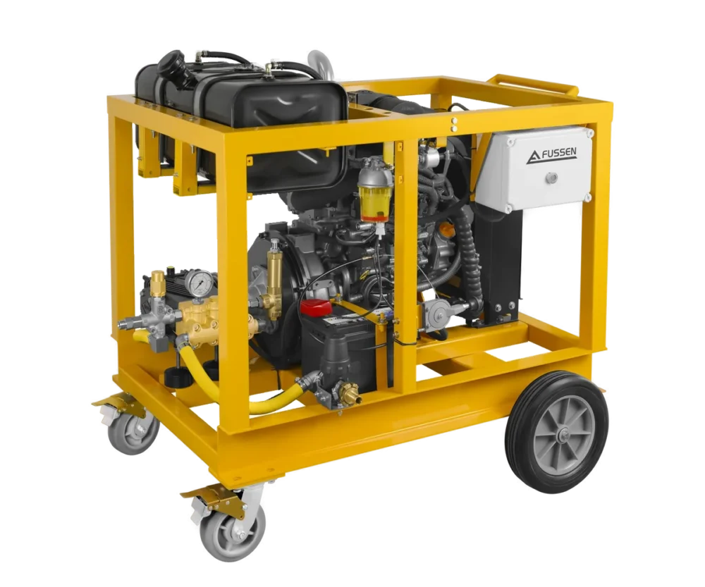 Fussen FCD diesel pressure washer