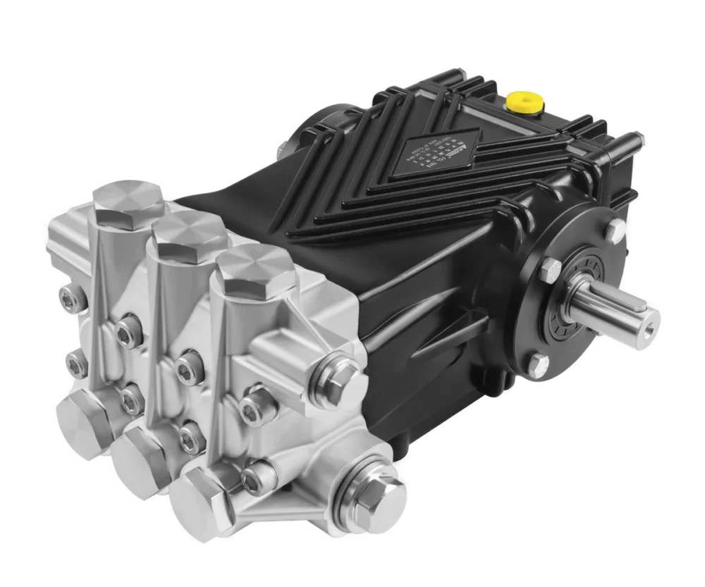 Fussen FCM nickel-plated brass plunger pump
