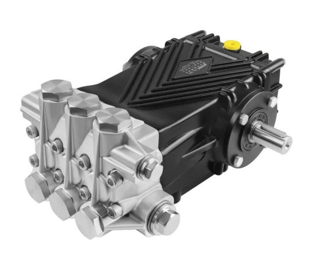 Fussen FCM nickel-plated brass plunger pump