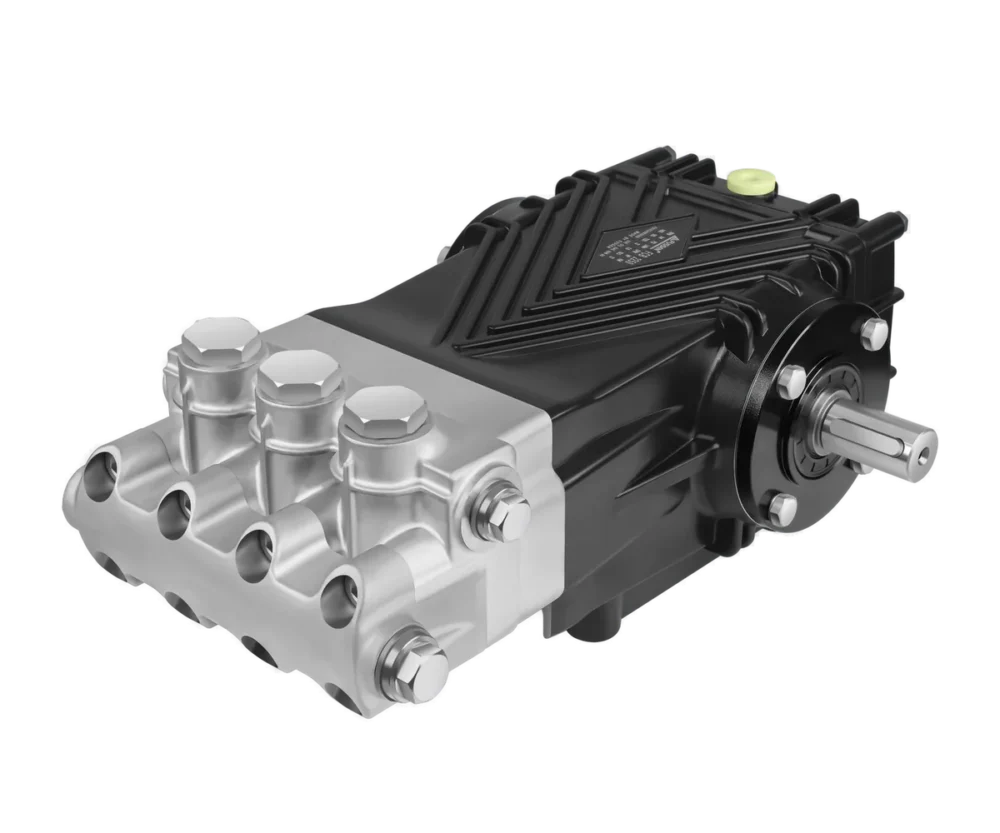 Fussen FCN nickel-plated brass plunger pump
