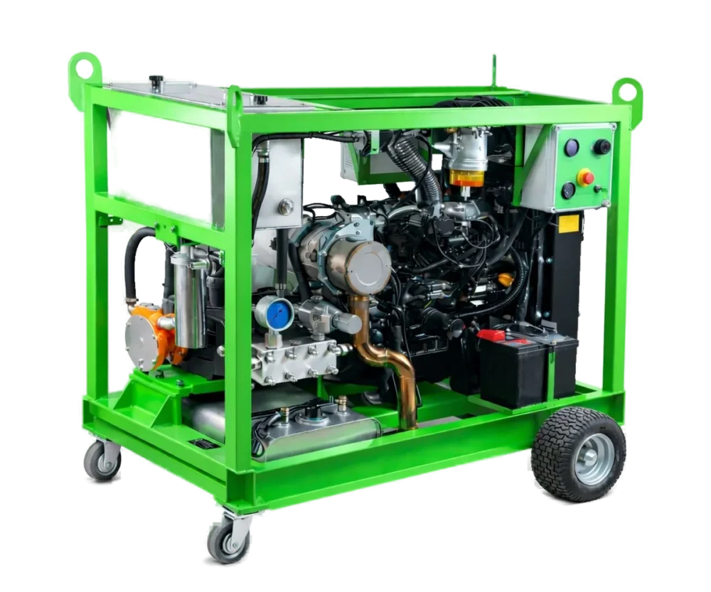 Fussen FED diesel pressure washer
