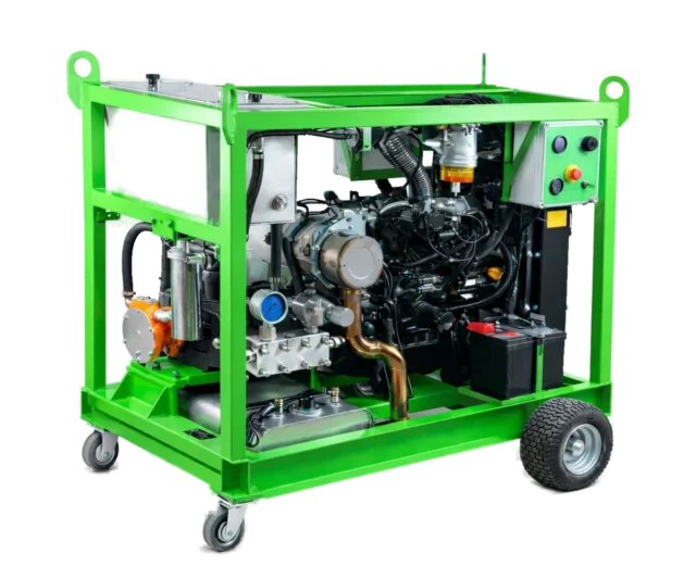 Fussen FED diesel pressure washer